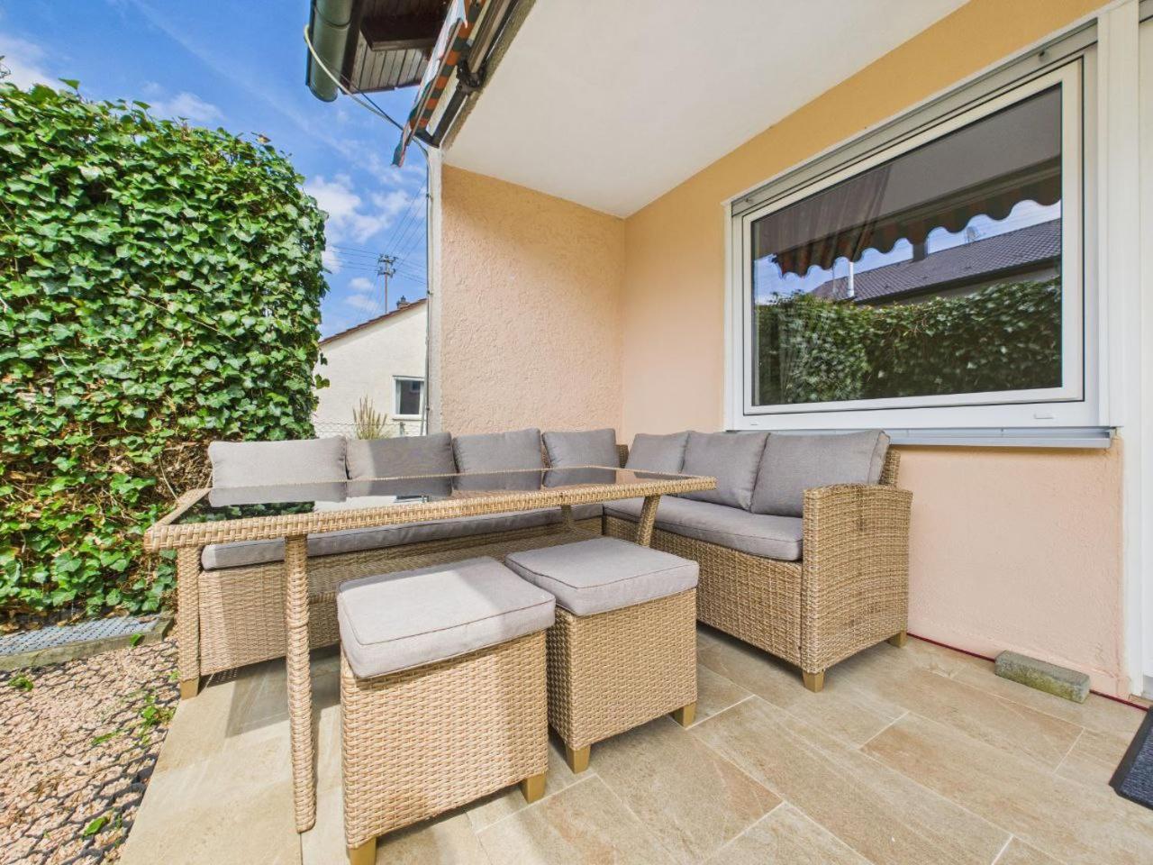 Ferienwohnung Naehe Legoland Mit Grossem Garten Und Terrasse Sontheim an der Brenz Luaran gambar